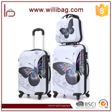 Maleta para PC Colorful Trolley Travel Bags Mariposa Equipaje Set